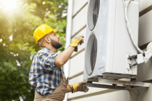 outdoor heat pump repair