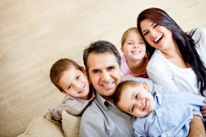 Smiling Family