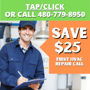Arizona's East Valley: Save $25 On Your First AC Repair