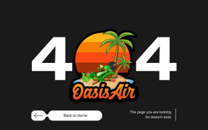 404 Page with Graphic
