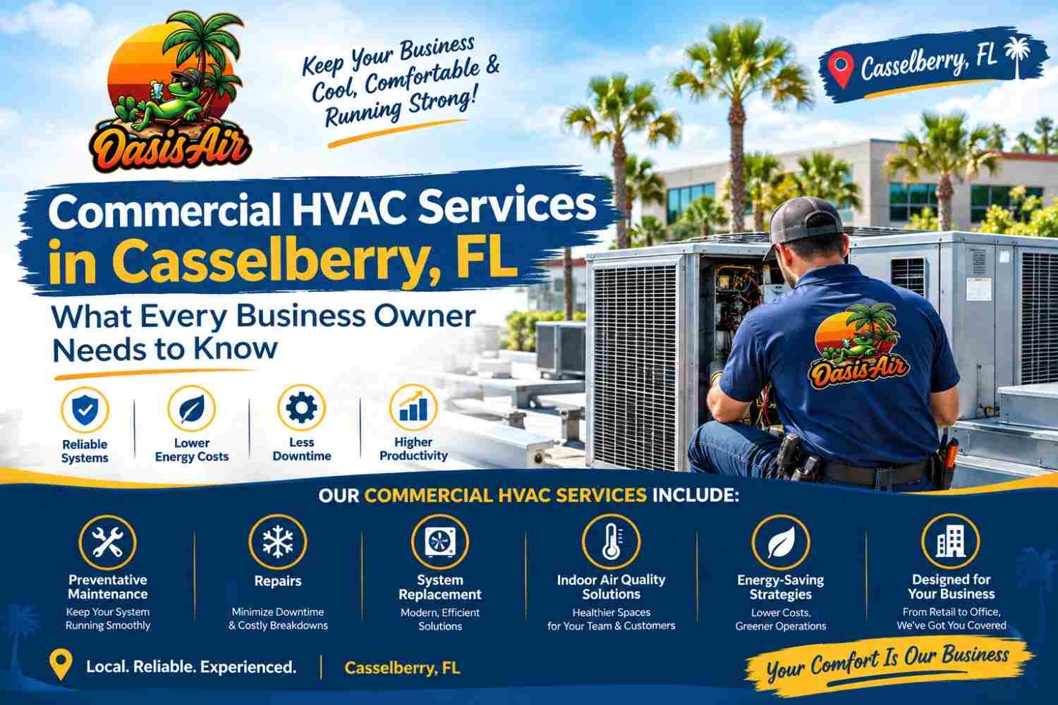 commercial HVAC services Casselberry FL