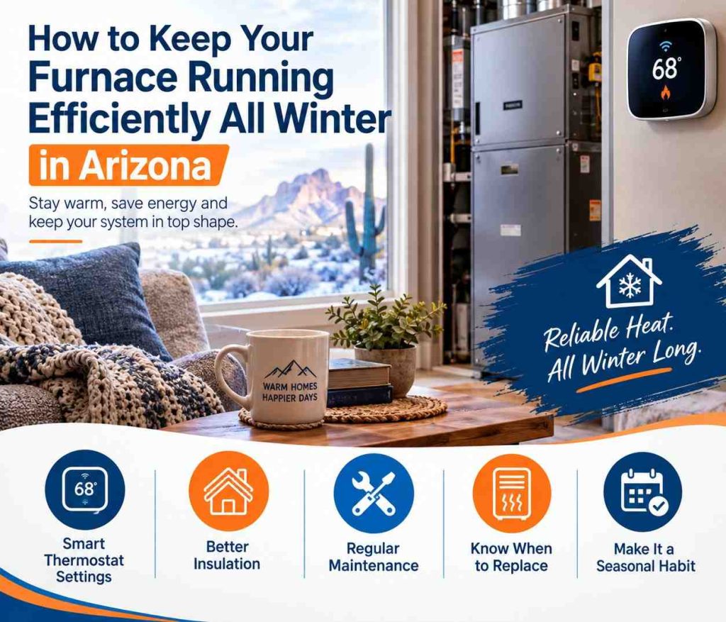 Furnace Efficiency Tips Arizona Oasis Air AZ